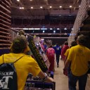 headed into the dome for another match
